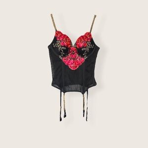 Black Victoria's Secret sheer corset